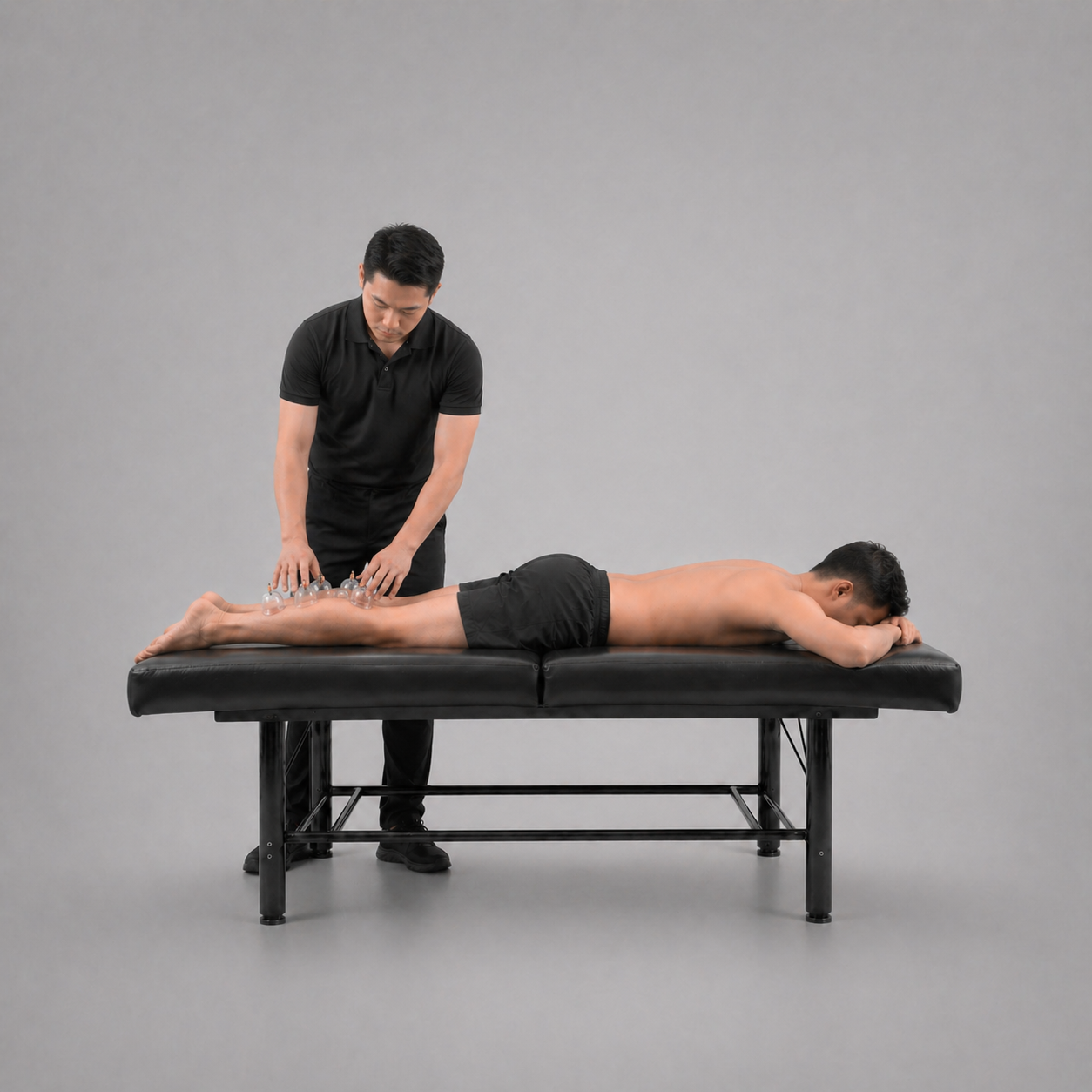 下半身へカッピングでアプローチする筋膜リリース80