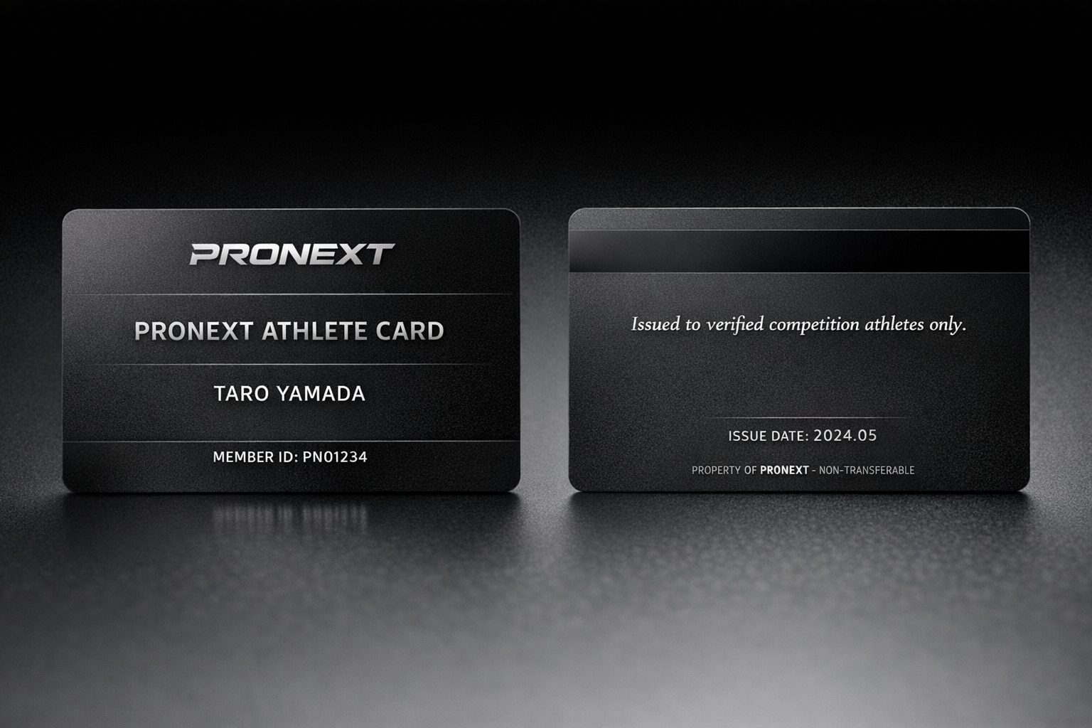 PRONEXT ATHLETE CARD